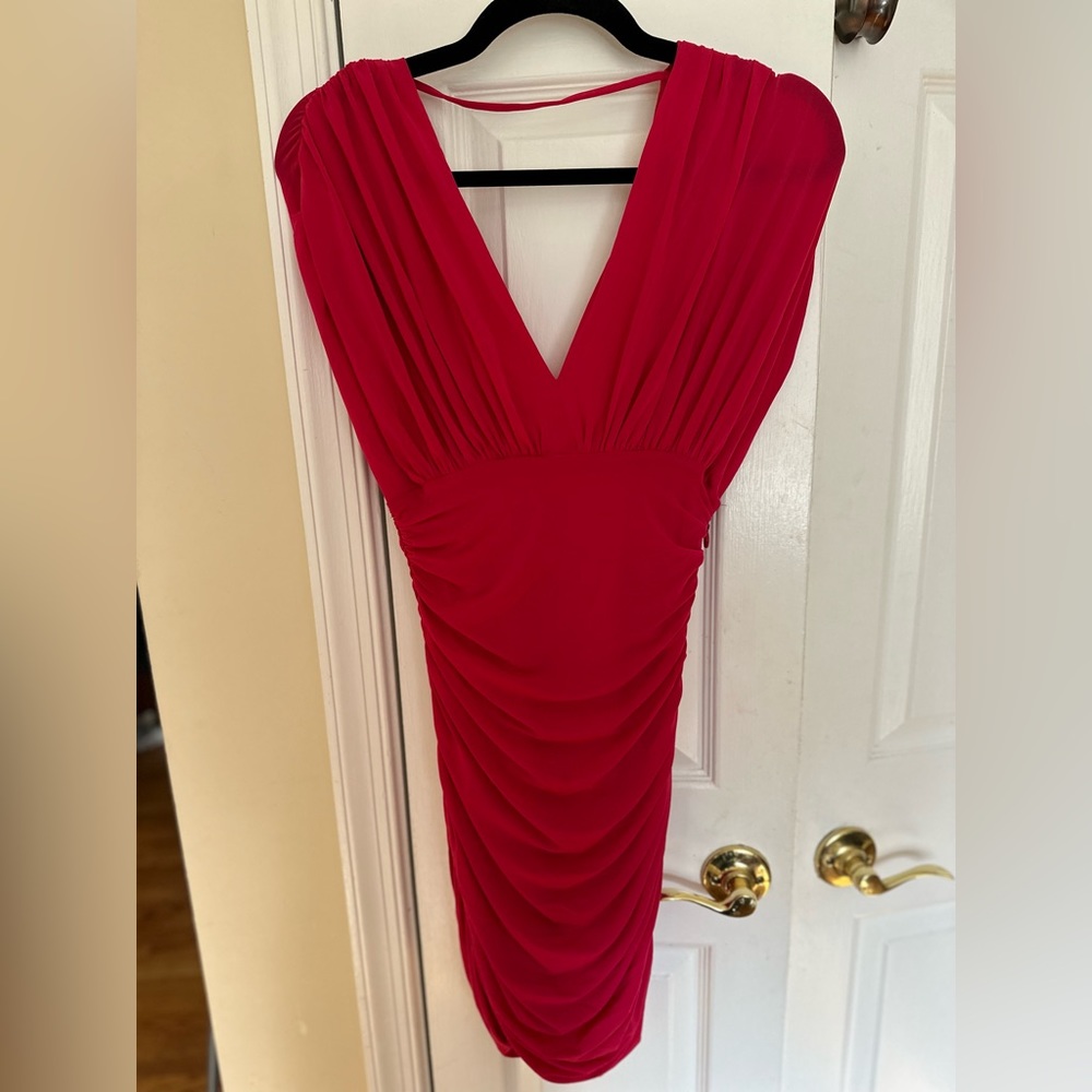 BCBG Magenta Dress
